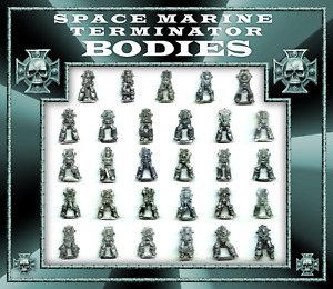 Games Workshop - Space Marine "Terminator" Bodies - W40k Metal OOP