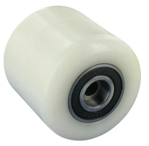 Rolka wózka paletowego Rolka jezdna Poliamid / tworzywo sztuczne Ø82x100 Bo:20 EL:100 - Zdjęcie 1 z 1