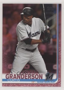 2019 Topps Update Mother's Day Pink /50 Curtis Granderson #US187