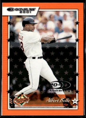2001 Donruss #56 Albert Belle Orioles - Image 1 of 2