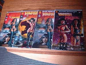 VAMPIRELLA WITCHBLADE SHI - Todas las cubiertas Millar Texeira (lote de 4) ALTA CALIDAD CASI NUEVO - Imagen 1 de 5