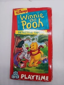 Disney VHS Winnie the Pooh Detective Tigger Brand Kid Movie Cartoons Honey Used - Picture 1 of 6