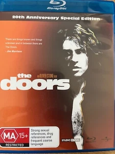 THE DOORS 20th Anniversary Edition (1991) - BLURAY Val Kilmer BRAND NEW! - Imagen 1 de 2