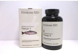 PERRICONE MD NUTRICEUTICALS OMEGA-3 DIETARY SUPPLEMENT 90 SOFTGELS - BOXED - Picture 1 of 1