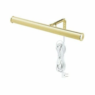 Lámpara de imagen de 14 pulgadas 14" delgada con acabado de latón pulido Foto 1 de 2