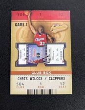 2002-03 Fleer Authentix Club Box /100 Chris Wilcox #107 Rookie RC Clippers