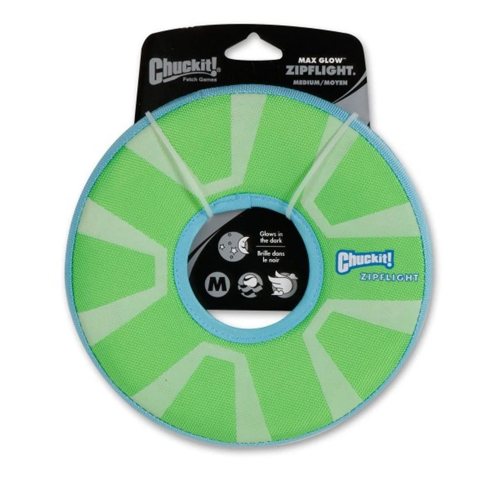 Chuckit Max Glow Zipflight Medium 21cm - 39613