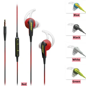Bose SoundSport Headphone 3,5 mm kabelgebunden Ohrhörer Ohrhörer schwarz/rot/blau/grün/weiß - Bild 1 von 18