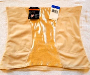 Maidenform Shapewear Waist Shaper XL Nude Easy Up TUMMY SOLUTIONS Cinch NWT - Picture 1 of 4
