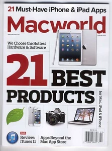 Macworld Magazin Februar 2013 - 21 beste Produkte - NEU - Bild 1 von 3