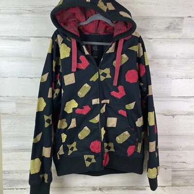Burton Chaqueta de Snowboard con Capucha Abrigo de Invierno Lona Algodón Estampado de Gemas Talla XL Foto 1 de 4