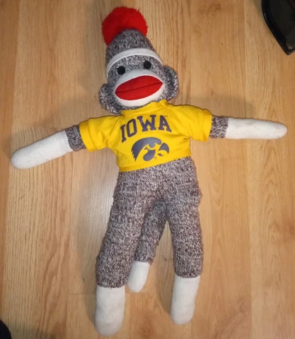 Pennington Bears 21" University Of Tennessee Collegiate Sock Monkey. Preowned Cover