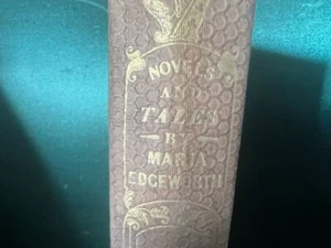 🔴 Libro NOVELS AND TALES Maria Edgeworth in inglese volume 9 antico 1835 - Foto 1 di 14
