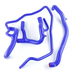 Silicone Radiator Water Hose Kit for 1998-2007 Land Rover Defender 2.5 TD5 Blue - Picture 1 of 12