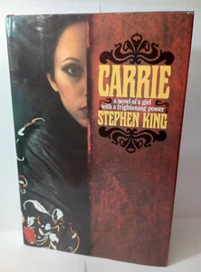 1974 Carrie Stephen King First Edition Later Printing Original Dust Jacket MINT - Picture 1 of 11