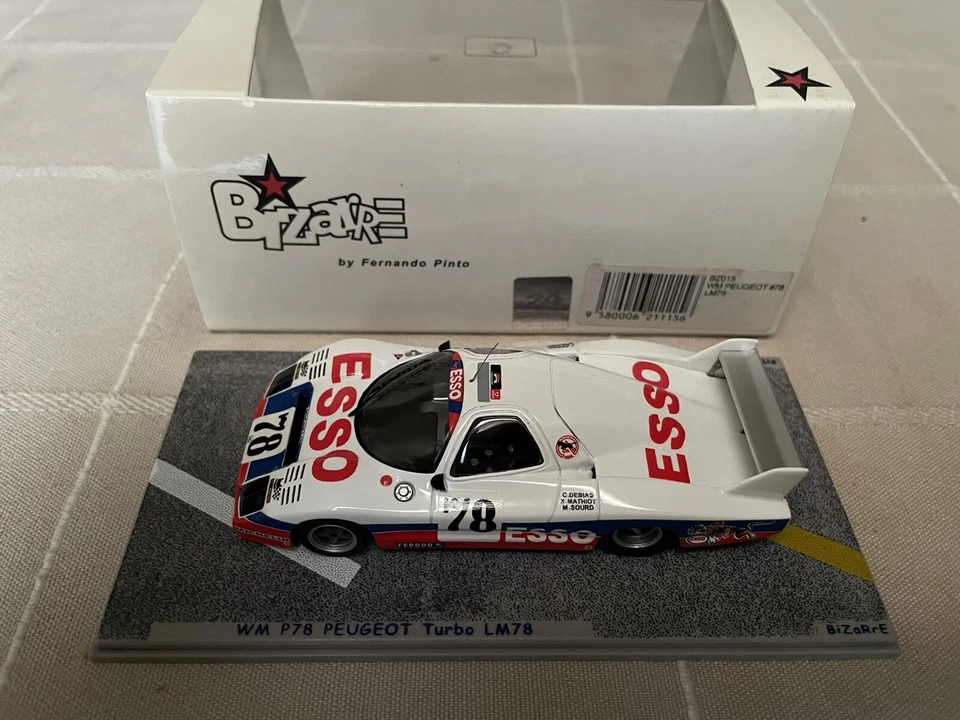1/43 WM P78-Peugeot #78, 1978 Le Mans, Bizarre BZ015 - Image 1 of 1