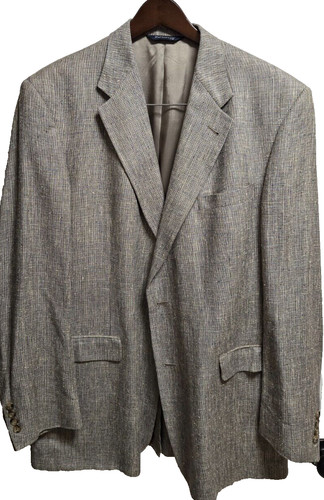 Giacca Blazer Uomo BURBERRY Plaid Taglia 46L Leggi Descrizione!