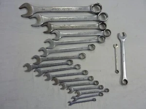 Snap On Eurotools 18 Pc Combinat Spanner Set 7mmTo 32mm Ecxm10 - 32 + 2 Others - Picture 1 of 7
