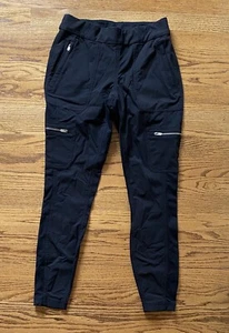 Leggings cargo Athleta Hybrid neri donna taglia 6 RN #54023 pronti per l'avventura - Foto 1 di 6