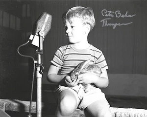 Peter Behn -GENUINE Signed Disney's Bambi Thumper 10x8 Autograph - Picture 1 of 2