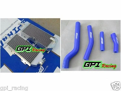 散热器和BLU软管雅马哈YZ450F YZF450 YZ 450F 03-05 / WR450F 2003-06 04 2005 — 第 1/4 张图片