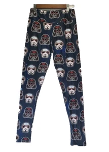 Leggings Sugar Skull taglia S lato scuro Star Wars usati in ottime condizioni - Foto 1 di 8