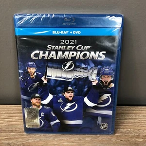 Tampa Bay Lightning 2021 Stanley Cup Champions, Blu-ray + DVD NEW SEALED - Picture 1 of 2