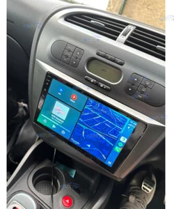 Head Unit For 2005-2012 Seat Leon MK2 Android 14 Apple Carplay Car Radio Stereo - Picture 1 of 21