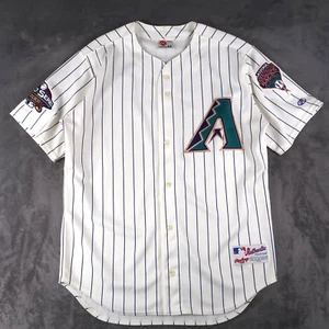 Vintage 2001 MLB Rawlings Arizona Diamondbacks Baseball Jersey 44 World Series - Picture 1 of 14