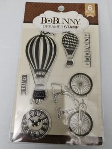 Bo Bunny Clear Acrylic Stamps Dreamer New - Picture 1 of 5