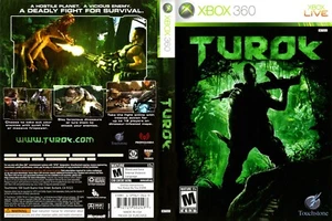Turok Xbox 360 Game Case Box + Cover Art Work - Picture 1 of 1