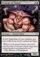 4x Scourge of Numai MTG Betrayers of Kamigawa NM Magic Regular