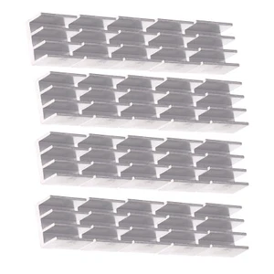 20pcs 11*11*5mm Mini Aluminum Heatsink Power Module Heat Sink for PC Power IC G - Afbeelding 1 van 10