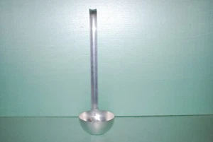LABORATORY LADLE 17 HANDLE, 6 DIPPER ALUMINUM - Picture 1 of 6