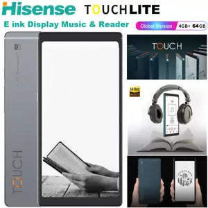 5.84 inch Hisense TOUCH LITE Android e-Book Reader E Ink Wifi Electronic Paper - Picture 1 of 14