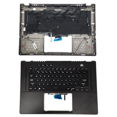 New For ASUS ROG Zephyrus GA503Q GU603 6053B2004401 Palmrest Backlit US Keyboard - Image 1 of 4