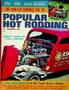 Popular Hot Rodding Magazine AHRA & NHRA Nationals December 1964 053122RNON - Picture 1 of 1