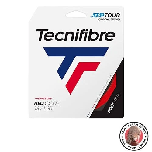 String de tennis Tecnifibre simple corde rouge code 120 rouge 04GRE120XR neuf - Photo 1/1