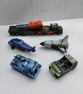 5 Hasbro Transformers RID Robots In Disguise 2001 *Incomplete* Mega Octane Movor - Picture 1 of 21