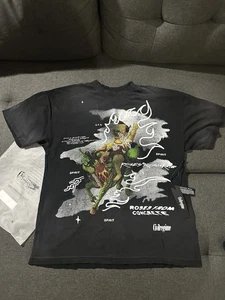 Civil Regime Spirit Of Youth American Classic Orversized Tee Vintage Black Med - Picture 1 of 10