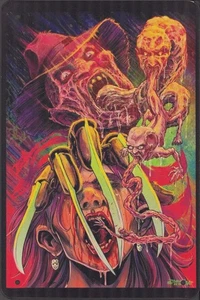 Nightmare on Elm Street Freddy Krueger Gore FX Art Horror Tin Metal Sign - Picture 1 of 1