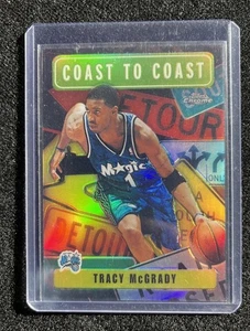 REFRACTOR 2002-03 Topps Cromo - Coast to Coast Tracy McGrady #CC1 Holo Prizm 🌈 - Imagen 1 de 2