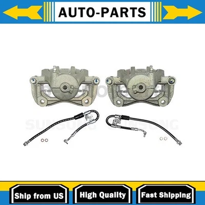 Pinza de freno delantera con mangueras lado conductor pasajero se adapta a Hyundai Elantra 1,8 L Foto 1 de 4