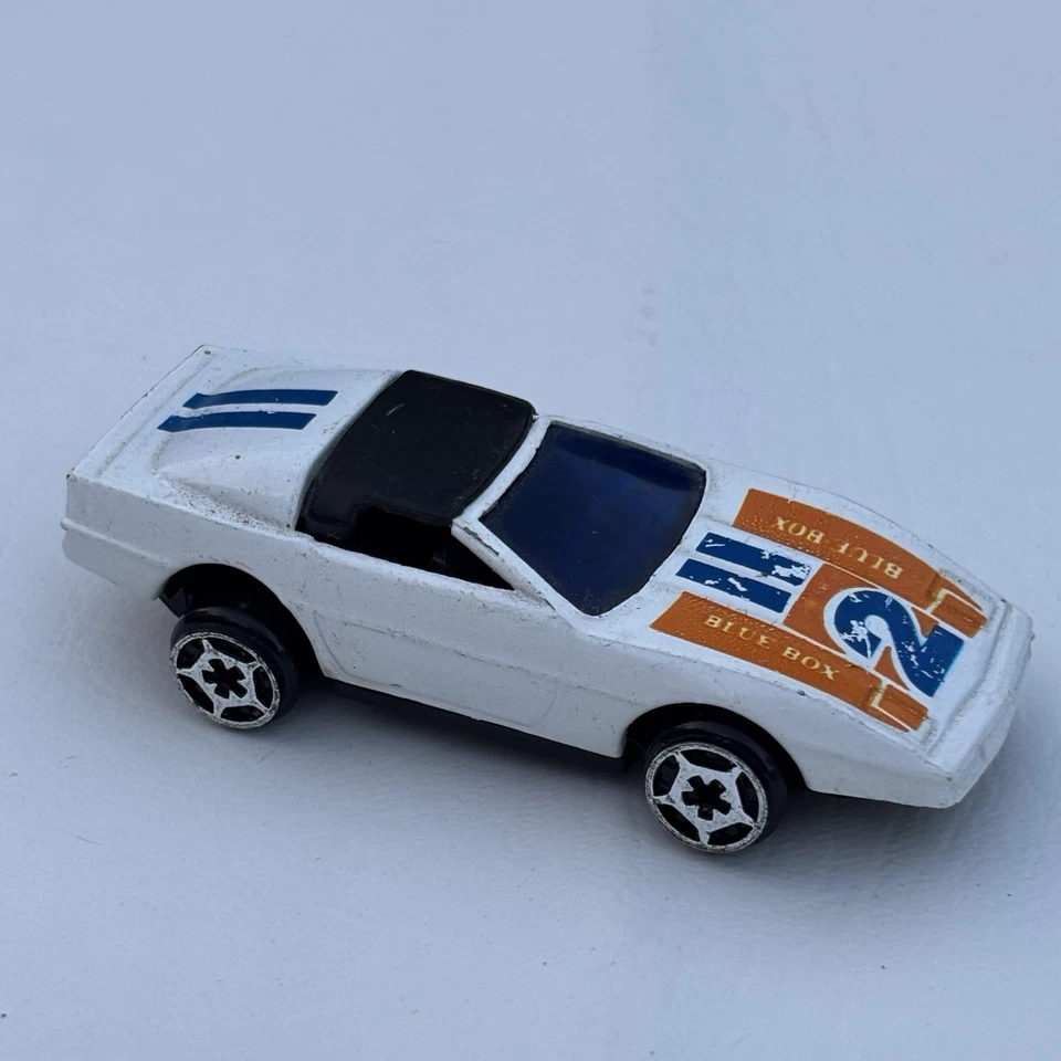 RARE Blue-Box Die Cast Convertible Car Woolworth No. 3179 White Corvette - Image 1 of 4