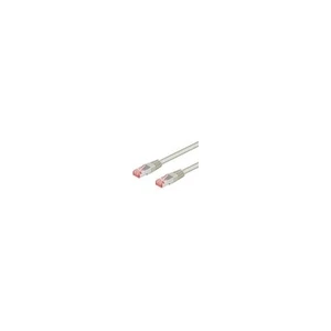 10x Patchkabel RJ45 S/FTP Cat6 0.50m grau halogenfrei - Photo 1/1