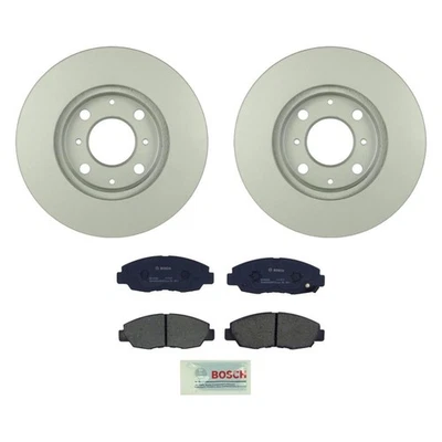 For Honda Civic 96-00 Bosch QuietCast Premium Front Brake Kit w Ceramic Pads Foto 1 de 4