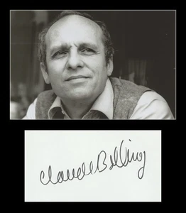 Claude Bolling (1930-2020) - Compositor - Página de álbum firmada - París 1985 - Certificado de autenticidad - Imagen 1 de 3