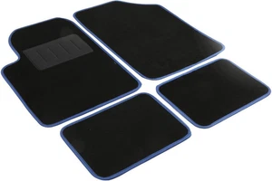 Set Tappetini Auto Essential Bordo Blu. - Foto 1 di 12