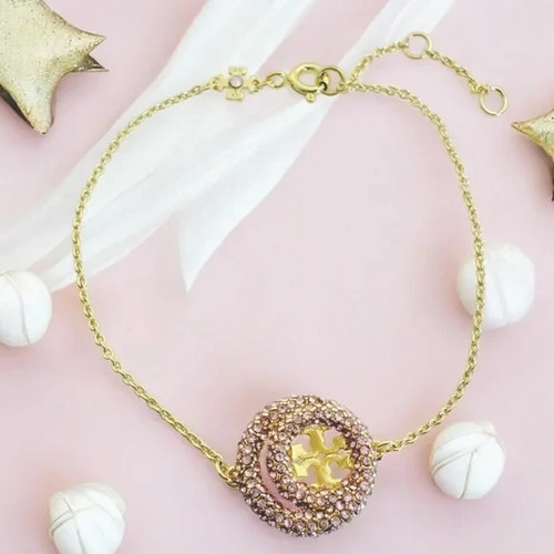 BRACCIALE DOPPIO ANELLO TORY BURCH MILLER. Vendita al dettaglio $148