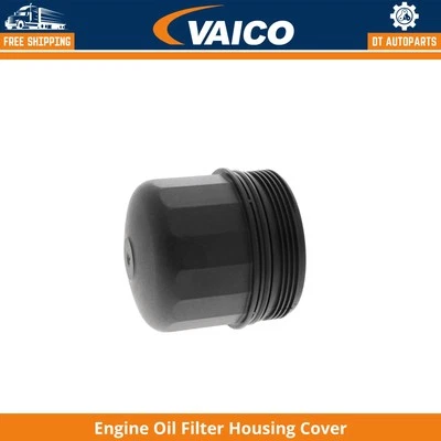 For 2011-2015 BMW Alpina B7L xDrive 4.4L V8 Eng Oil Filter Housing Cover Vaico - Image 1 of 2